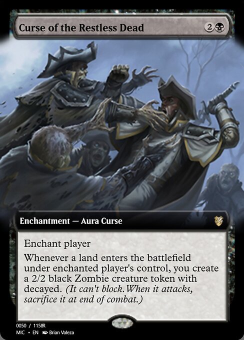 Curse of the Restless Dead — art by Brian Valeza