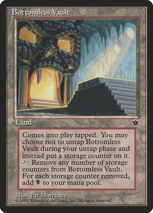 Bottomless Vault — art by Pat Lewis