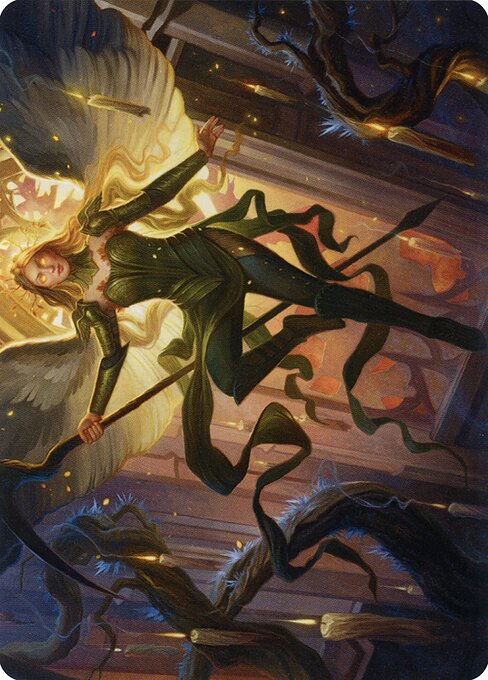 Sigarda, Champion of Light // Sigarda, Champion of Light — art by Howard Lyon