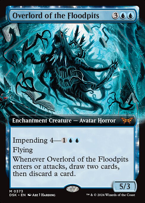 Overlord of the Floodpits — art by Abz J Harding