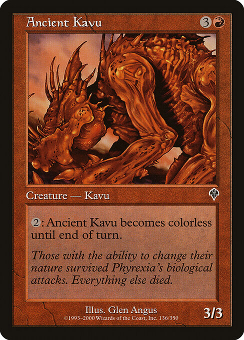 Ancient Kavu — art by Glen Angus
