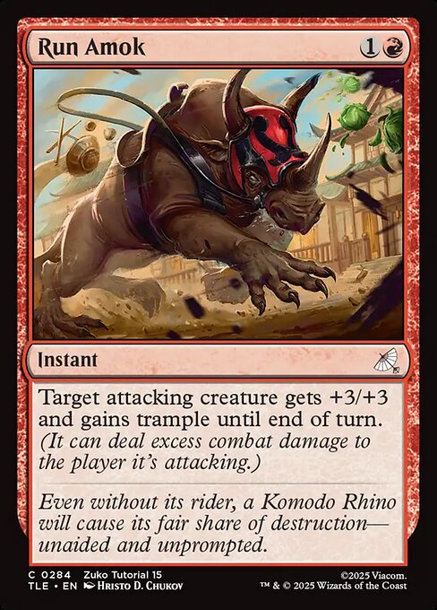 Run Amok — art by Hristo D. Chukov