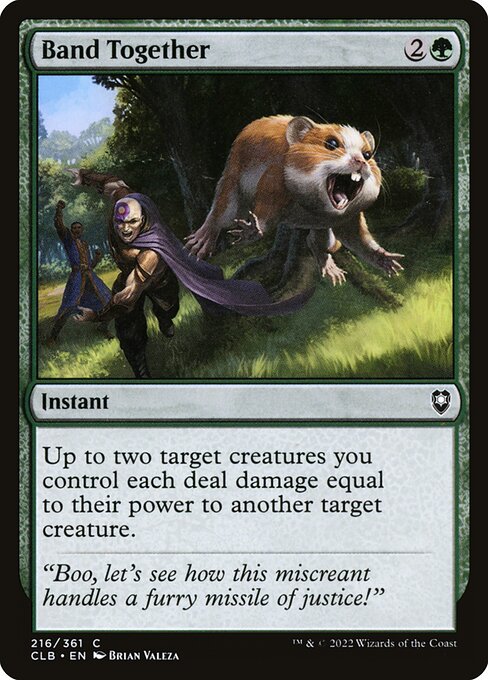 Band Together — art by Brian Valeza