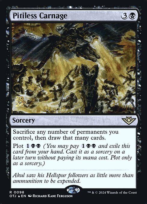 Pitiless Carnage — art by Richard Kane Ferguson