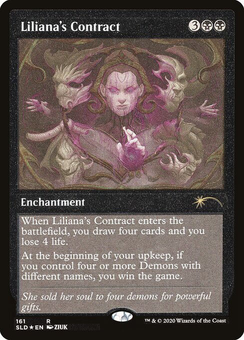 Liliana's Contract — art by ZIUK