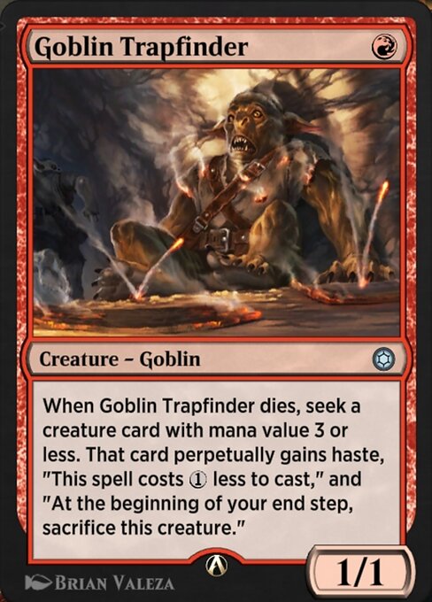 Goblin Trapfinder — art by Brian Valeza