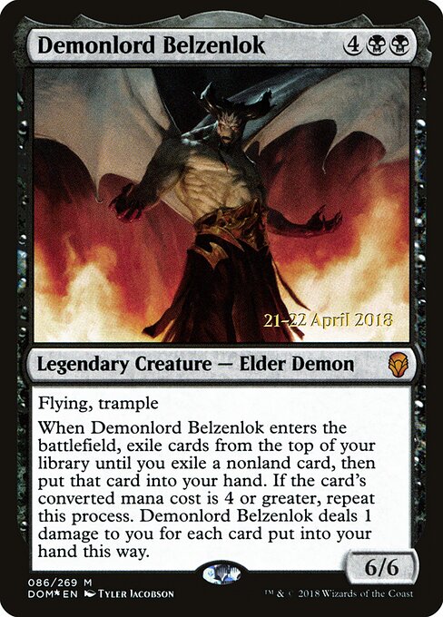 Demonlord Belzenlok — art by Tyler Jacobson