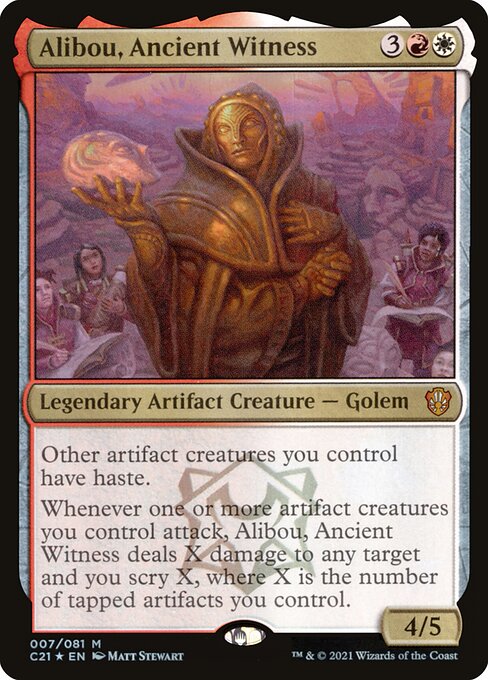 Alibou, Ancient Witness — art by Matt Stewart