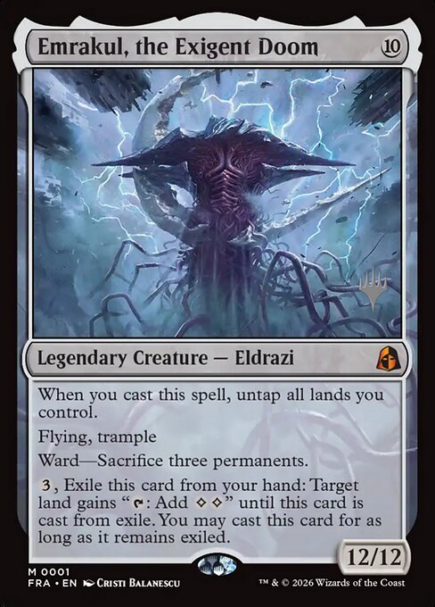 Emrakul, the Exigent Doom — art by Cristi Balanescu