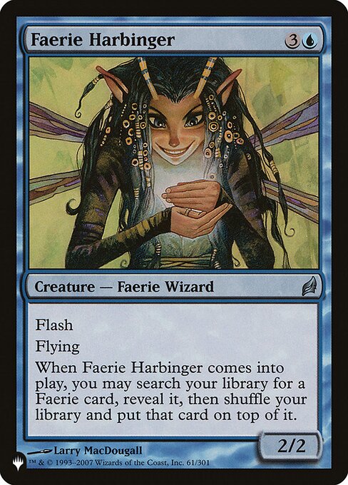 Faerie Harbinger — art by Larry MacDougall