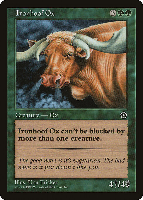Ironhoof Ox — art by Una Fricker