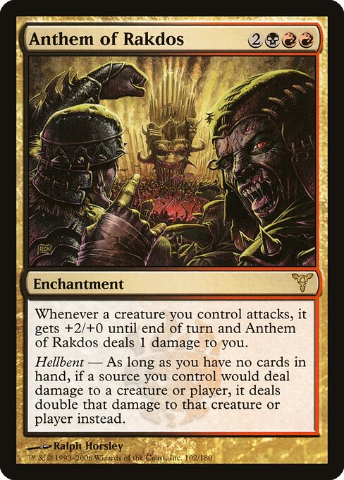Anthem of Rakdos — art by Ralph Horsley