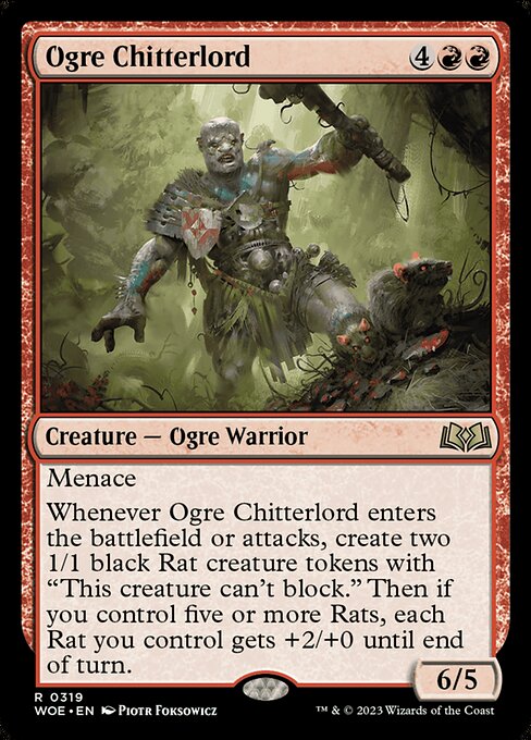 Ogre Chitterlord — art by Piotr Foksowicz