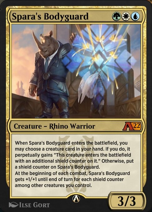 Spara's Bodyguard — art by Ilse Gort