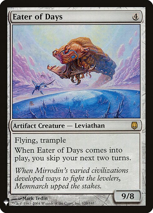 Eater of Days — art by Mark Tedin