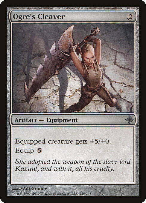 Ogre's Cleaver — art by Adi Granov