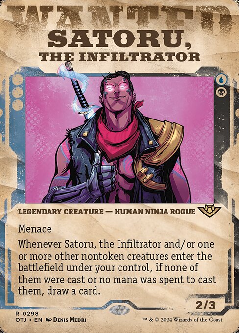 Satoru, the Infiltrator — art by Denis Medri
