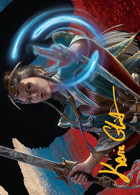 Narset, Jeskai Waymaster // Narset, Jeskai Waymaster — art by Kevin Glint