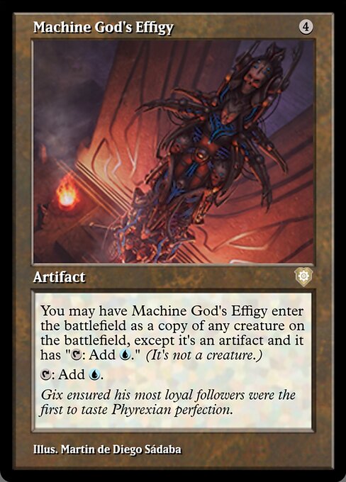 Machine God's Effigy — art by Martin de Diego Sádaba