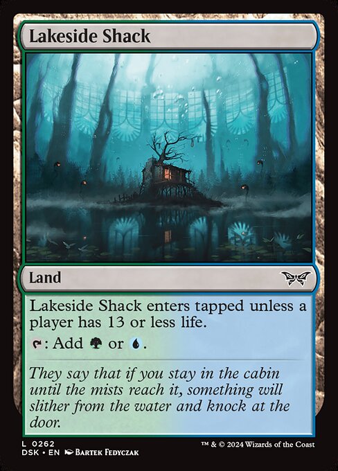 Lakeside Shack — art by Bartek Fedyczak