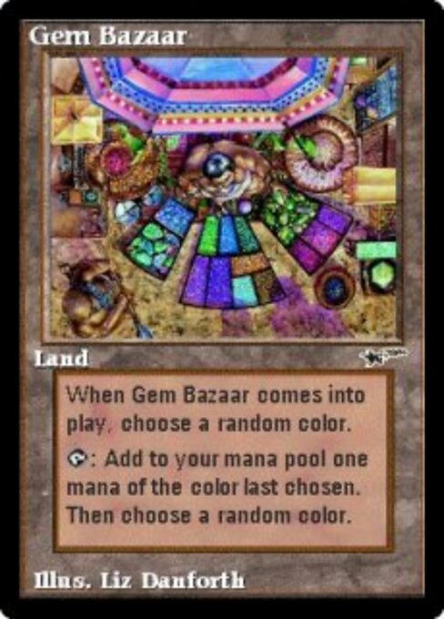 Gem Bazaar — art by Liz Danforth