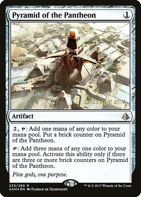 Pyramid of the Pantheon — art by Florian de Gesincourt