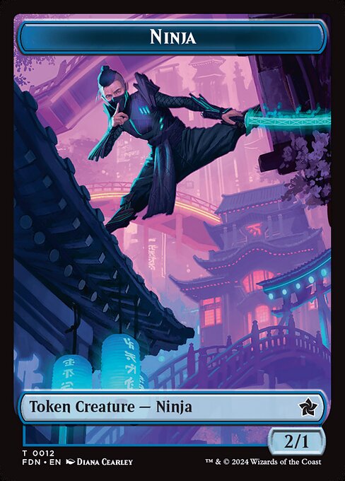 Ninja — art by Diana Cearley
