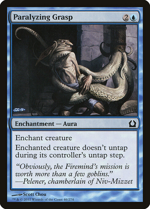 Paralyzing Grasp — art by Scott Chou