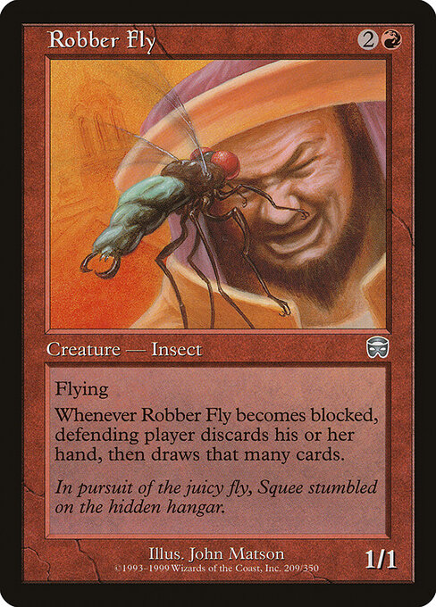 Robber Fly — art by John Matson