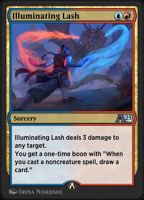 Illuminating Lash — art by Irina Nordsol