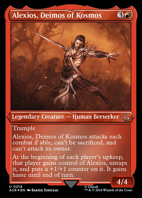 Alexios, Deimos of Kosmos — art by Bartek Fedyczak
