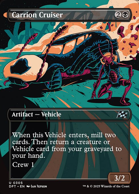 Carrion Cruiser — art by Ian Jepson