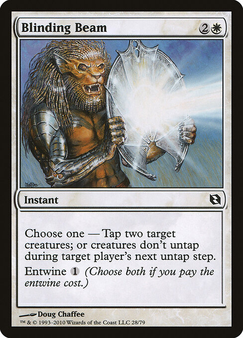 Blinding Beam — art by Doug Chaffee