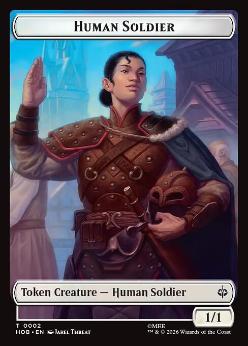 Human Soldier — art by Jarel Threat