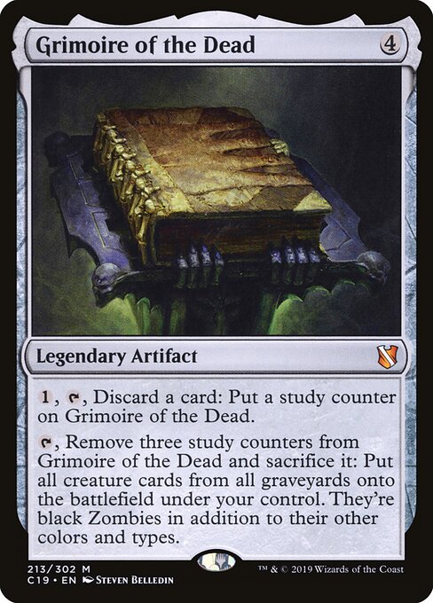 Grimoire of the Dead — art by Steven Belledin