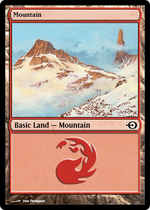 Mountain — art by Don Thompson