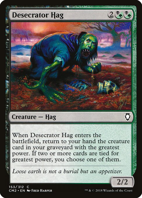 Desecrator Hag — art by Fred Harper