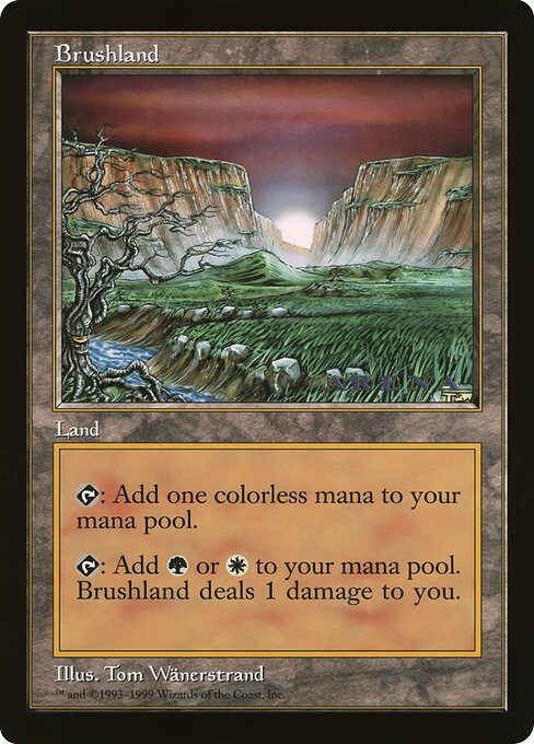 Brushland — art by Tom Wänerstrand