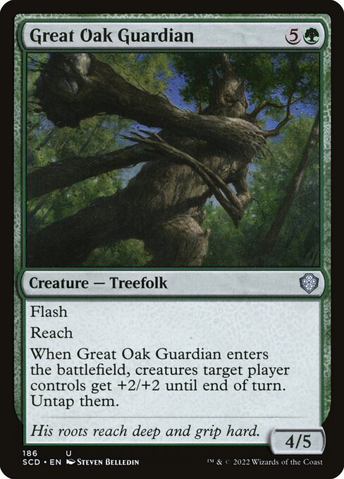 Great Oak Guardian — art by Steven Belledin