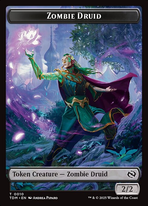 Zombie Druid — art by Andrea Piparo