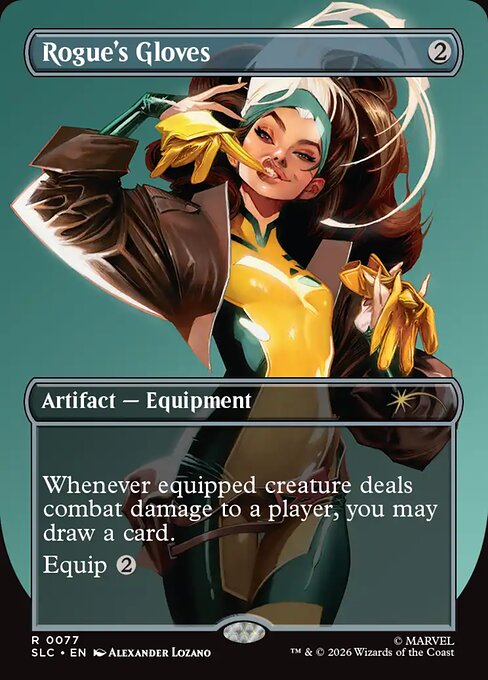 Rogue's Gloves — art by Alexander Lozano