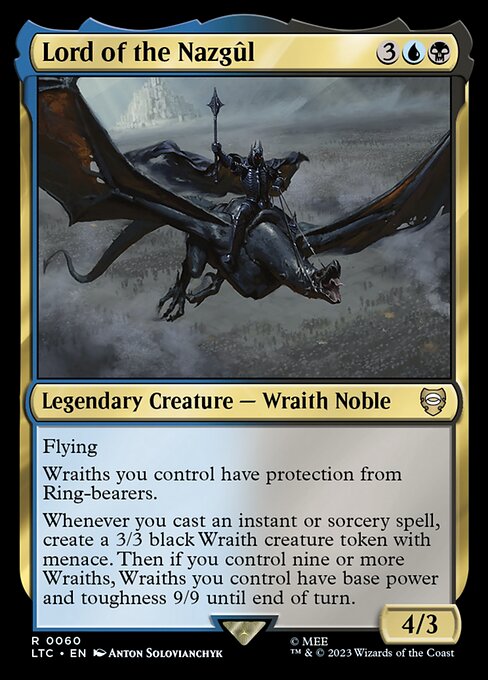 Lord of the Nazgûl — art by Anton Solovianchyk