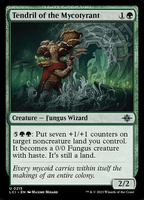 Tendril of the Mycotyrant — art by Maxime Minard