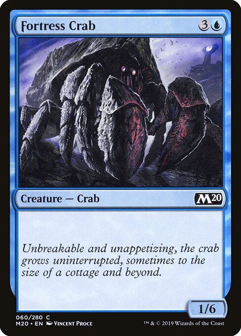 Fortress Crab — art by Vincent Proce