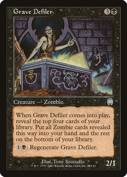 Grave Defiler — art by Tony Szczudlo