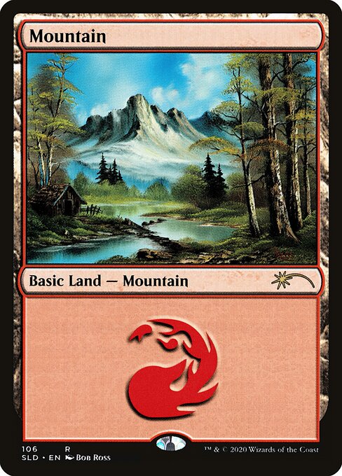 Mountain — art by Bob Ross
