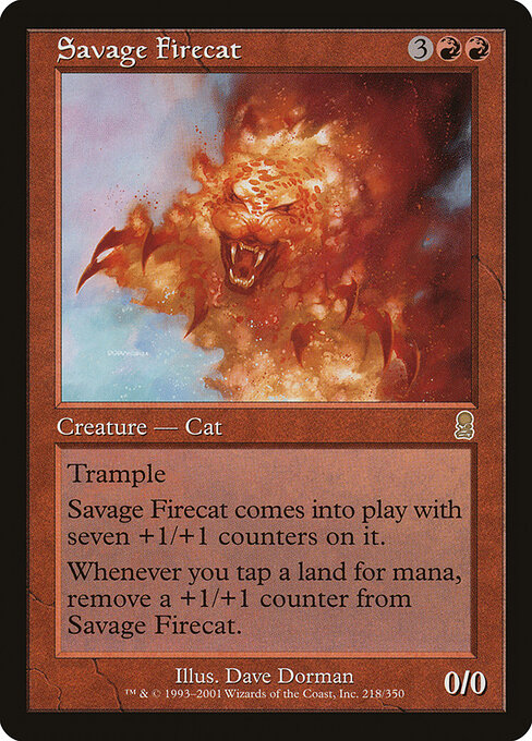 Savage Firecat — art by Dave Dorman