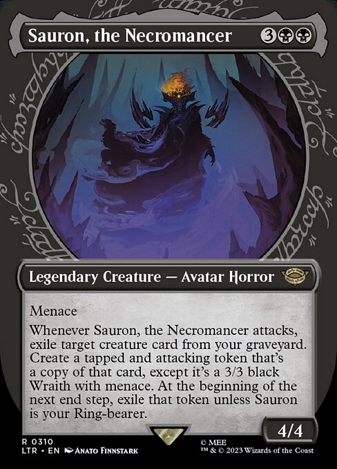 Sauron, the Necromancer — art by Anato Finnstark