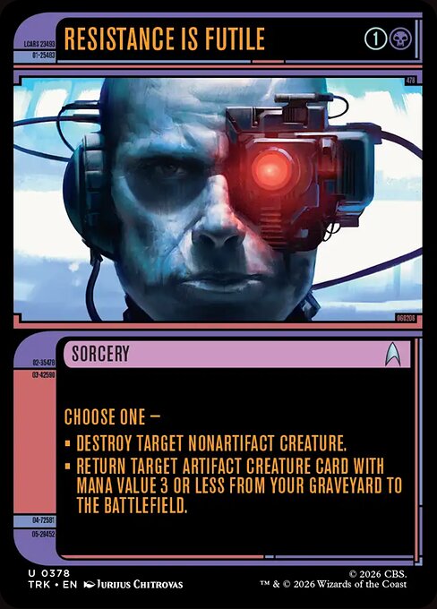 Resistance Is Futile — art by Jurijus Chitrovas