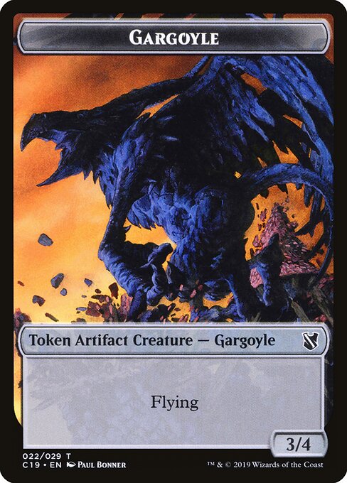 Gargoyle — art by Paul Bonner